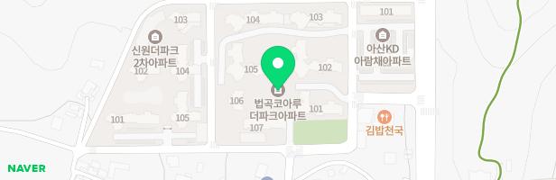 법곡동 코아루아파트 104동 앞 유아놀이터 지도 이미지