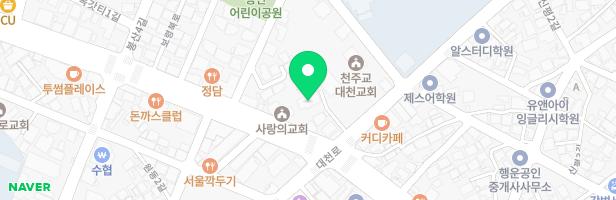 보령공립행복어린이집놀이터 지도 이미지