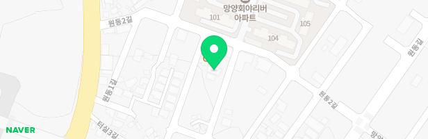 행운어린이집 옥외놀이터 지도 이미지