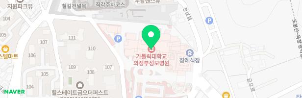 의정부성모병원어린이집 지도 이미지