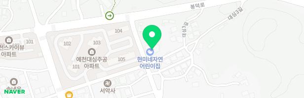 자연어린이집 놀이터(실내) 지도 이미지