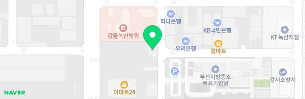 녹산산단바른어린이집 실외놀이터 지도 이미지