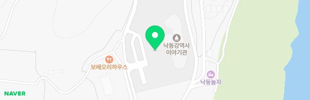 낙동강역사이야기관 놀이시설 지도 이미지