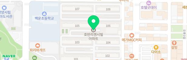 중동근린공원(3구역) 지도 이미지