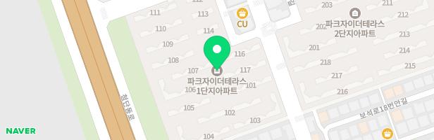 청라파크자이더테라스 1단지 어린이놀이터 지도 이미지