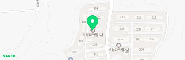 부경아파트 108-109동 사이 1놀이터 지도 이미지