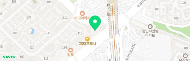 옥수교회 놀이터 지도 이미지