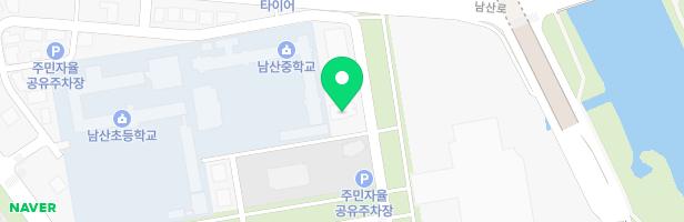 오천보듬이나눔이 어린이집 지도 이미지