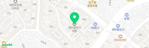 센트럴파크 대현아파트 어린이놀이터 3(304동 옆) 지도 이미지