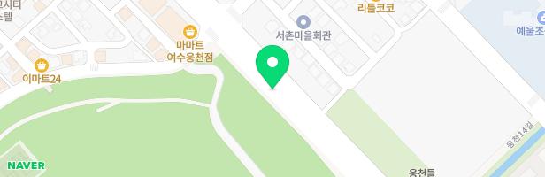웅천해변문화공원 어린이놀이터 지도 이미지