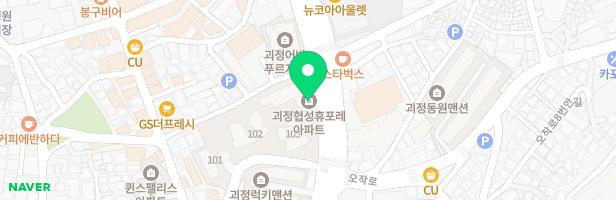 협성휴포레아파트 102동 어린이 놀이터 지도 이미지