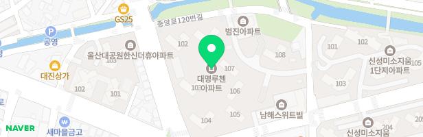대명루첸아파트 104동옆 어린이놀이터 지도 이미지