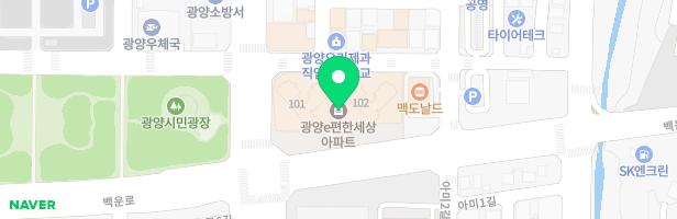 e-편한세상 지상3층 남쪽 어린이놀이터 지도 이미지
