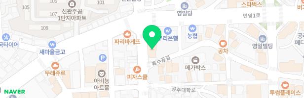 라라코스트 공주점 지도 이미지