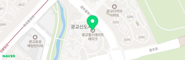 광교힐스테이트레이크 내 어린이놀이터(102동 앞) 지도 이미지