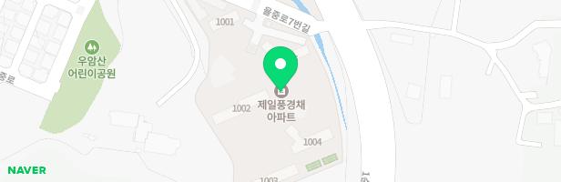 청주 율량2지구 제일풍경채아파트 놀이터 1 지도 이미지