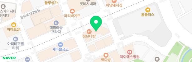 쿠우쿠우 서수원점 지도 이미지