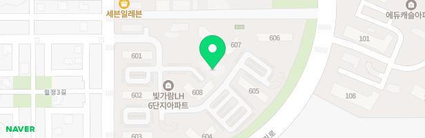 빛가람LH6단지 607동 앞 - 어린이놀이시설1 지도 이미지