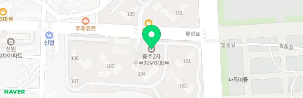 안림 푸르지오 2차 제1놀이시설(102동 앞) 지도 이미지
