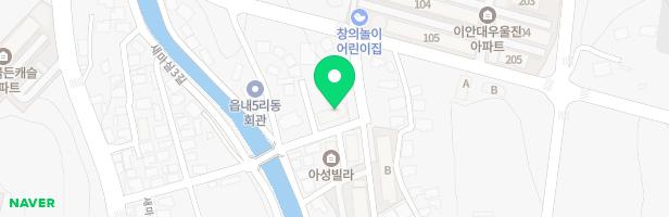 울진광림아파트 어린이놀이시설 지도 이미지