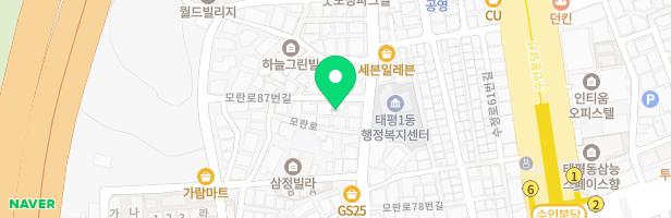 드림나무어린이집 지도 이미지
