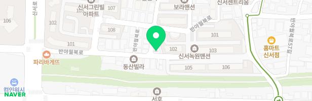 큰사랑 어린이집 지도 이미지