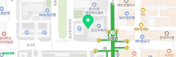 대전경찰청어린이집 실내놀이시설 지도 이미지