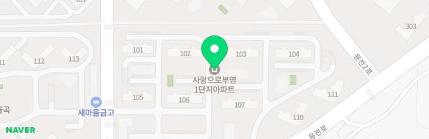 부영아파트 104동 앞 놀이터 지도 이미지