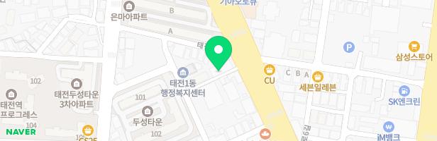 누리마을감자탕 태전점 실내놀이시설 지도 이미지