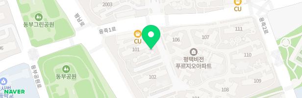 평택비전푸르지오아파트 101동 뒤 어린이놀이터1 지도 이미지
