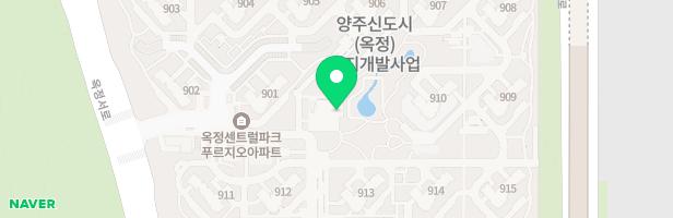 옥정 센트럴파크 푸르지오 아파트 어린이놀이터1(908동 옆) 지도 이미지