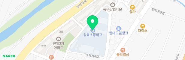 상북초등학교 놀이시설 지도 이미지