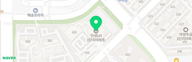 아양 LH 1단지 A-1BL 주민복지관 앞 어린이놀이시설 지도 이미지