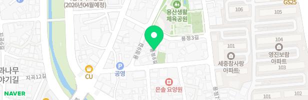 용산동 어린이 놀이시설(도시공원) 지도 이미지