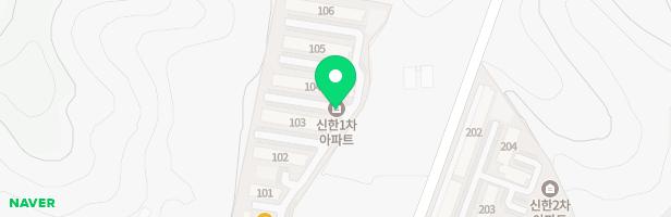 신한1차아파트 어린이놀이터(102동) 지도 이미지