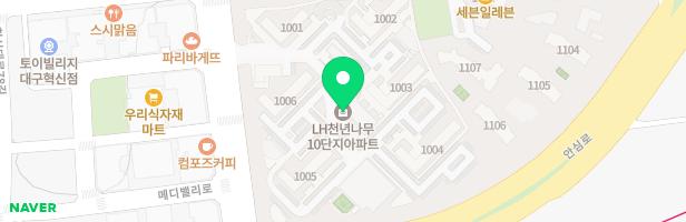 신서LH10단지 1005동~1003동 놀이시설 지도 이미지