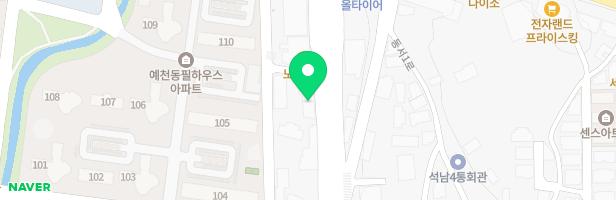 샤브향 서산점 지도 이미지