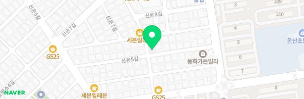 창의가베어린이집 옥외놀이터 지도 이미지