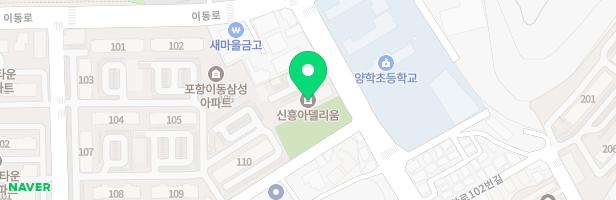 이동1어린이공원 지도 이미지