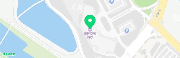 경주 힐튼호텔 안녕경주야 키즈클럽 지도 이미지