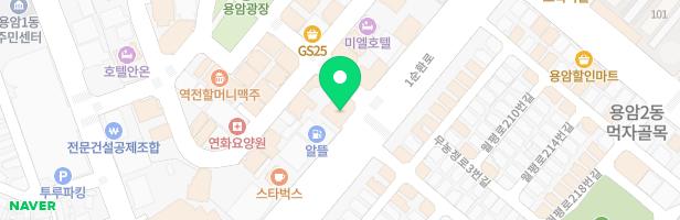 남다른 감자탕 용암점 놀이방 지도 이미지
