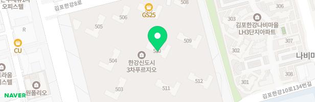 한강3차 푸르지오 510동 앞 어린이놀이터2 지도 이미지