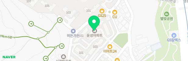 윤성아파트 놀이터 지도 이미지