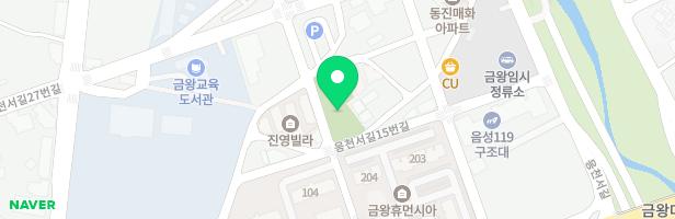 금왕어린이공원 놀이터 지도 이미지