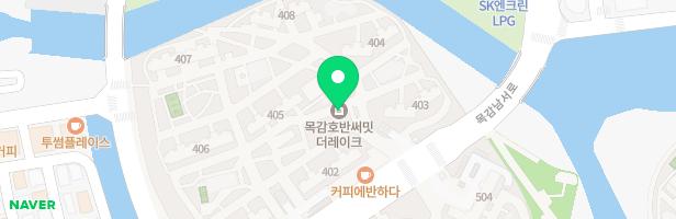 목감 호반베르디움 더레이크 405동 앞 어린이놀이터2 지도 이미지