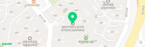 반도유보라 6차 어린이놀이터3(610동 전면) 지도 이미지