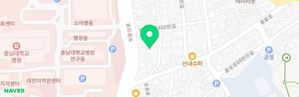 충남대병원 직장어린이집 놀이터 지도 이미지