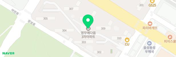영무예다음3차 어린이놀이터1 (310동 앞) 지도 이미지