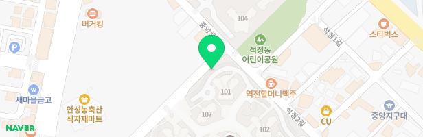 쿠우쿠우 안성점 키즈방 지도 이미지