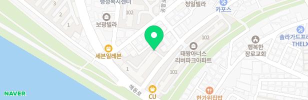 지저동 태왕아너스 리버파크2차 어린이놀이시설 지도 이미지